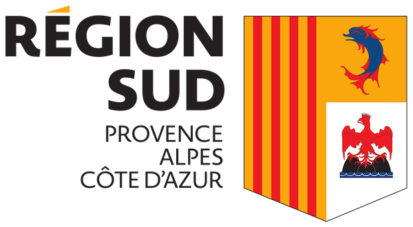 Carte de la région PACA avec les zones d'intervention